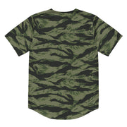 Tiger Stripe Boreal Shadow CAMO Unisex Baseball Jersey