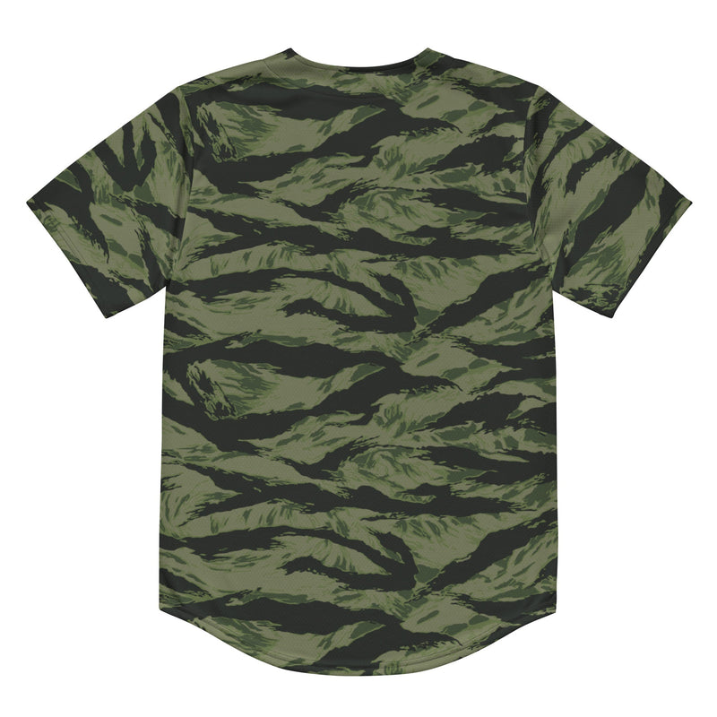 Tiger Stripe Boreal Shadow CAMO Unisex Baseball Jersey