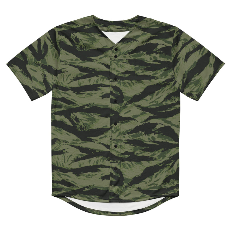 Tiger Stripe Boreal Shadow CAMO Unisex Baseball Jersey