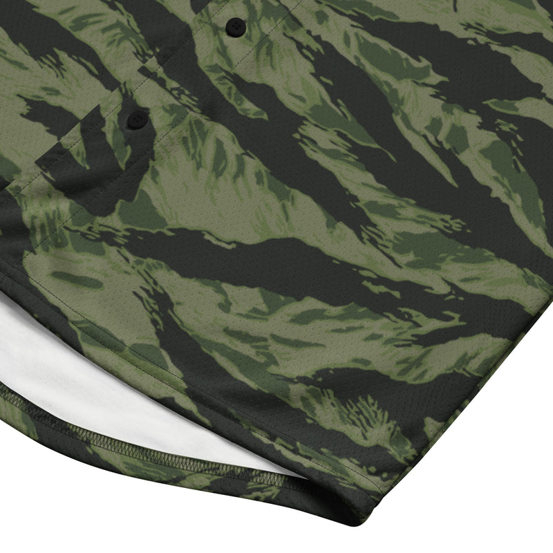Tiger Stripe Boreal Shadow CAMO Unisex Baseball Jersey