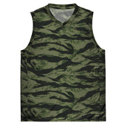 Tiger Stripe Boreal Shadow CAMO Unisex Basketball Jersey
