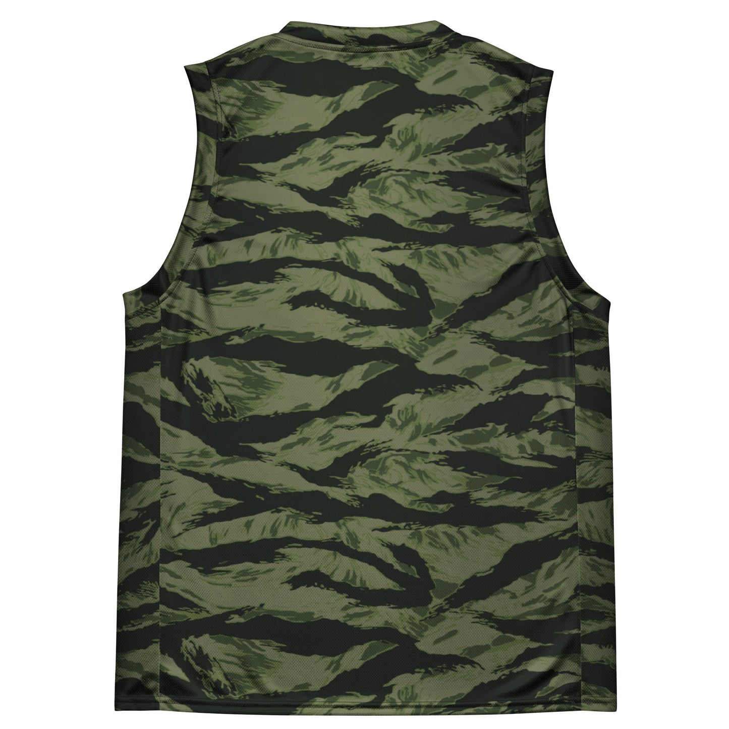 Tiger Stripe Boreal Shadow CAMO Unisex Basketball Jersey
