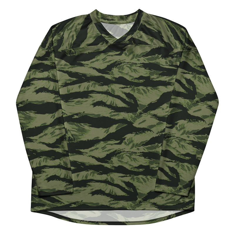 Tiger Stripe Boreal Shadow CAMO Unisex Hockey Fan Jersey