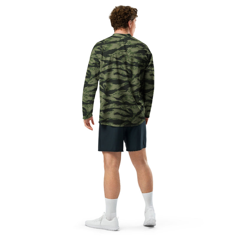 Tiger Stripe Boreal Shadow CAMO Unisex Hockey Fan Jersey