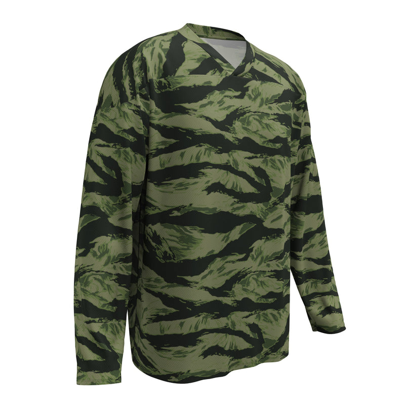 Tiger Stripe Boreal Shadow CAMO Unisex Hockey Fan Jersey