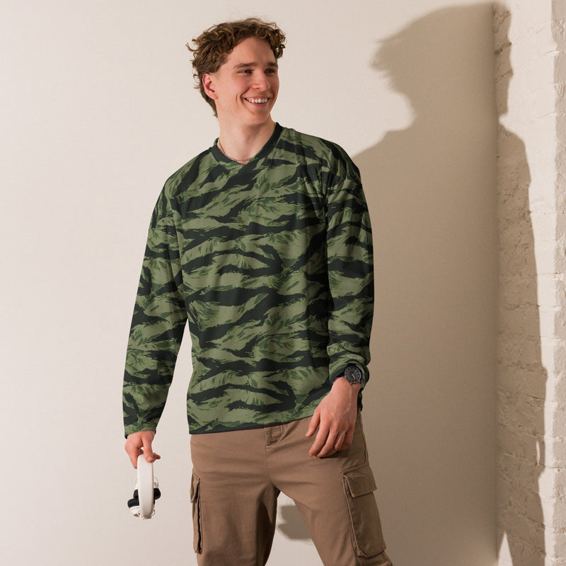 Tiger Stripe Boreal Shadow CAMO Unisex Hockey Fan Jersey