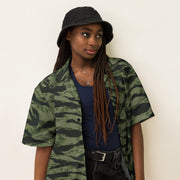 Tiger Stripe Boreal Shadow CAMO Unisex Short-Sleeve Button Shirt - Button-Up