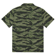 Tiger Stripe Boreal Shadow CAMO Unisex Short-Sleeve Button Shirt - Button-Up