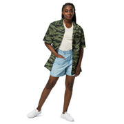 Tiger Stripe Boreal Shadow CAMO Unisex Short-Sleeve Button Shirt - Button-Up