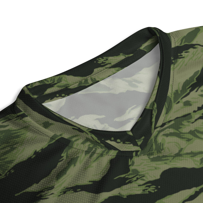 Tiger Stripe Boreal Shadow CAMO Unisex Sports Jersey