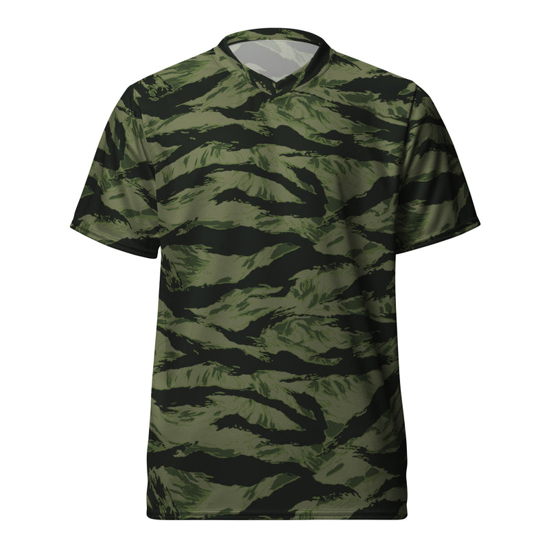 Tiger Stripe Boreal Shadow CAMO Unisex Sports Jersey