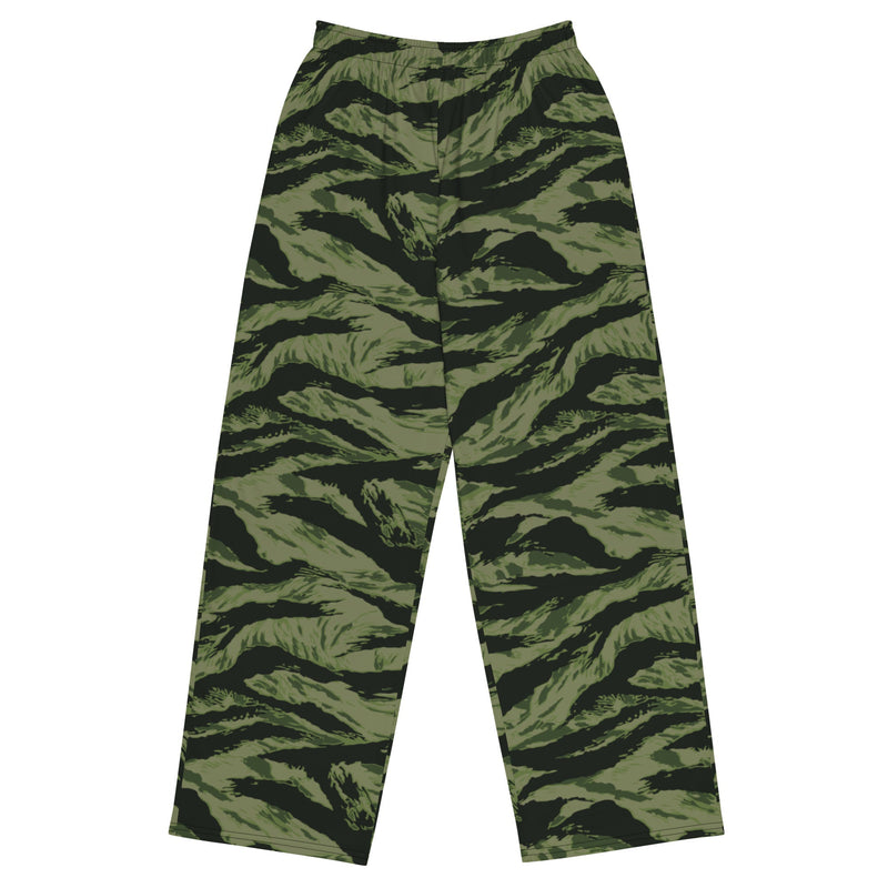 Tiger Stripe Boreal Shadow CAMO Unisex Wide-Leg Leisure Pants - 2XS - Pant