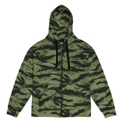 Tiger Stripe Boreal Shadow CAMO Unisex Zip Hoodie - 2XS