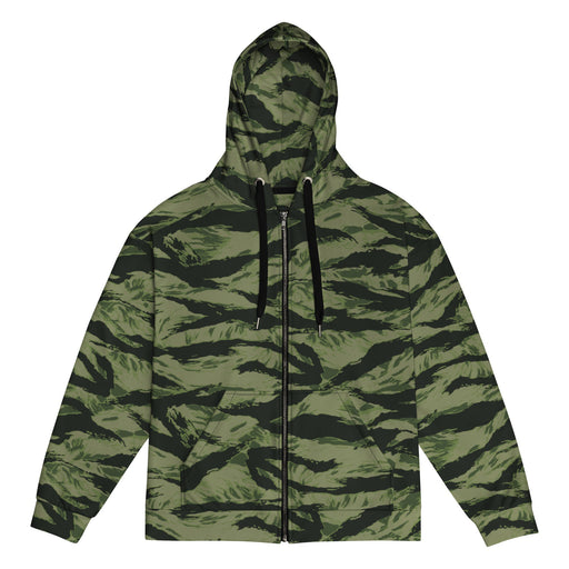 Tiger Stripe Boreal Shadow CAMO Unisex Zip Hoodie - 2XS