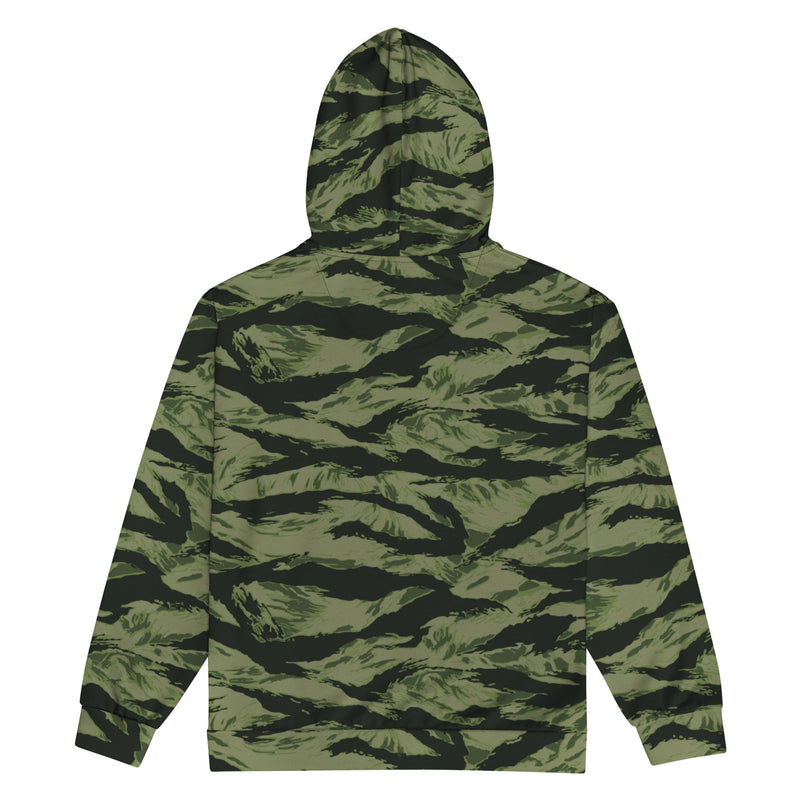 Tiger Stripe Boreal Shadow CAMO Unisex Zip Hoodie