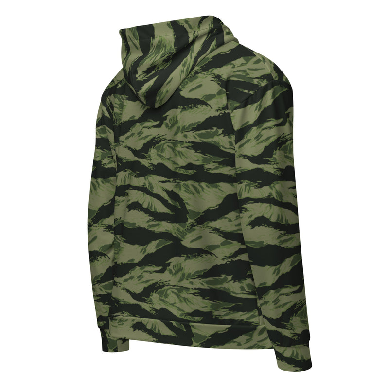 Tiger Stripe Boreal Shadow CAMO Unisex Zip Hoodie