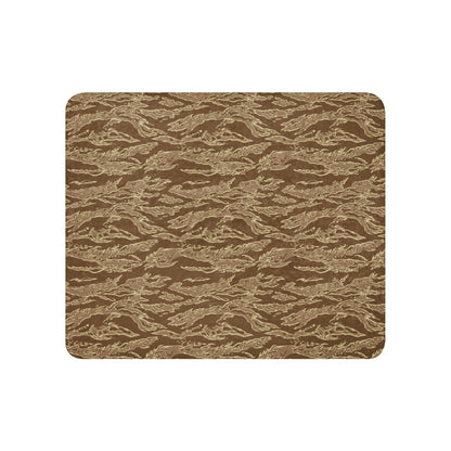 American Tiger Stripe Desert CAMO Sherpa blanket - Blankets