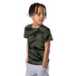 Tiger Stripe Highland Triple Canopy CAMO Kids crew neck t-shirt