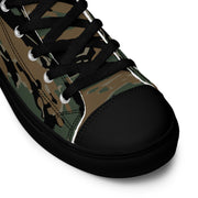 Tiger Stripe Marine Experimental Woodland CAMO Mens High-Top Canvas Shoes