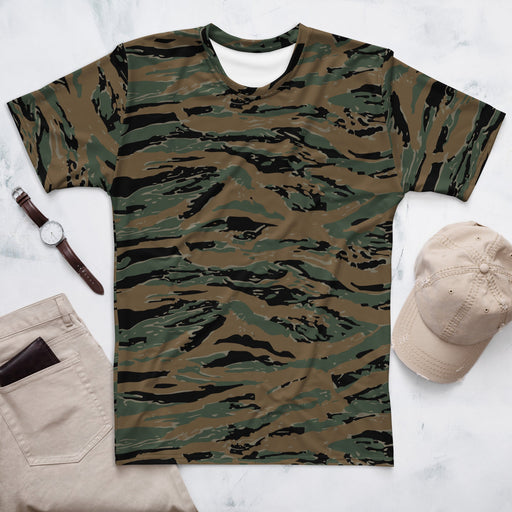 Tiger Stripe Marine Experimental Woodland CAMO Mens T-Shirt - XS - Shirt - Tee