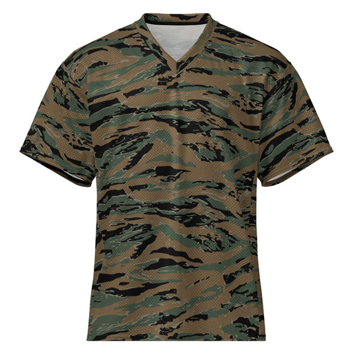 Tiger Stripe Marine Experimental Woodland CAMO Unisex American Football Jersey - 2XS