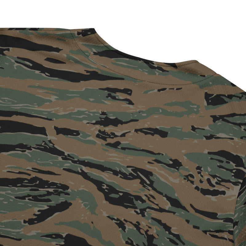 Tiger Stripe Marine Experimental Woodland CAMO Unisex Baseball Jersey