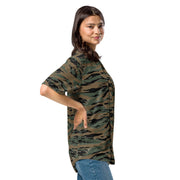 Tiger Stripe Marine Experimental Woodland CAMO Unisex Baseball Jersey