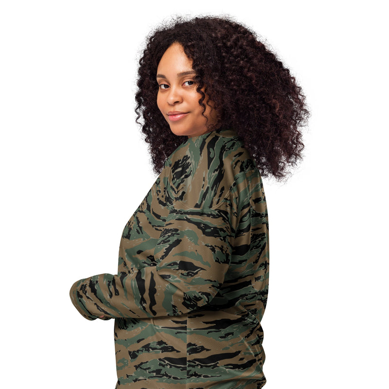 Tiger Stripe Marine Experimental Woodland CAMO Unisex Hockey Fan Jersey