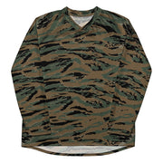 Tiger Stripe Marine Experimental Woodland CAMO Unisex Hockey Fan Jersey