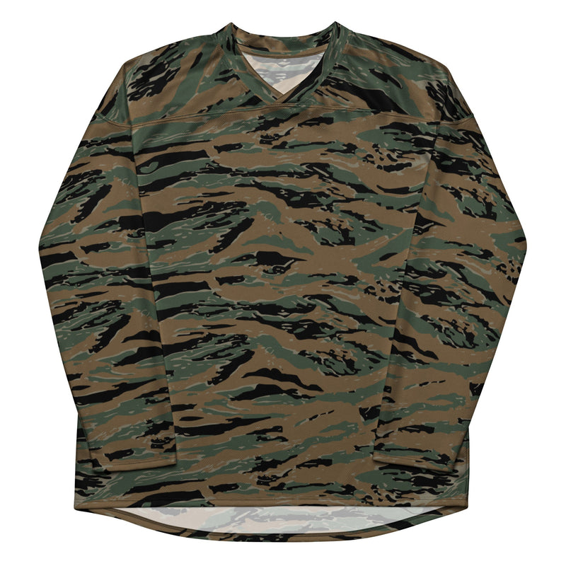 Tiger Stripe Marine Experimental Woodland CAMO Unisex Hockey Fan Jersey