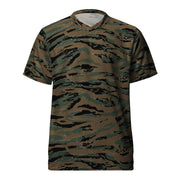Tiger Stripe Marine Experimental Woodland CAMO Unisex Sports Jersey