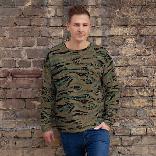 Tiger Stripe Marine Experimental Woodland CAMO Unisex Sweatshirt - 2XS
