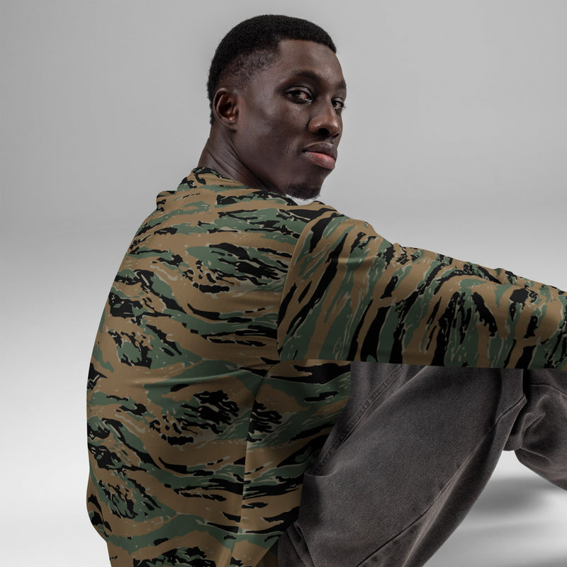 Tiger Stripe Marine Experimental Woodland CAMO Unisex Sweatshirt
