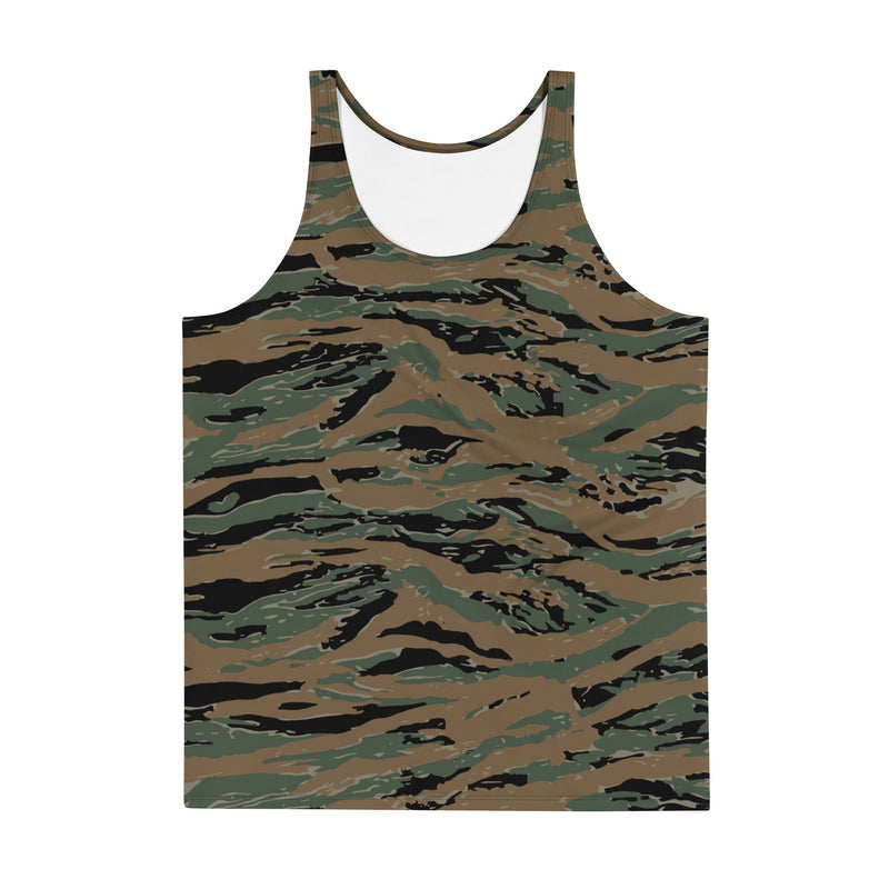 Tiger Stripe Marine Experimental Woodland CAMO Unisex Tank Top - Shirt