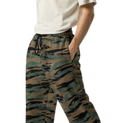 Tiger Stripe Marine Experimental Woodland CAMO Unisex Wide-Leg Joggers