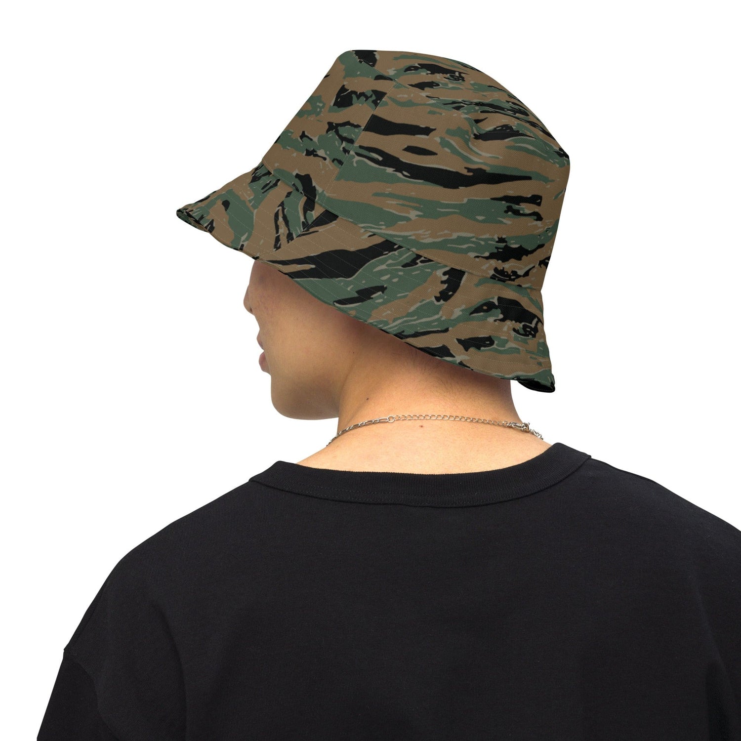 Tiger Stripe MARPAT Woodland Trial CAMO Reversible bucket hat - XS - Bucket Hats