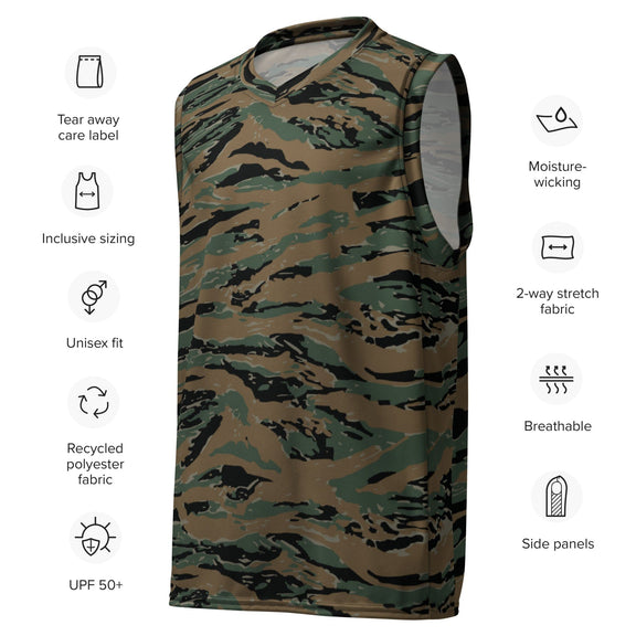 Tiger Stripe MARPAT Woodland Trial CAMO unisex basketball jersey - Basketball Jerseys