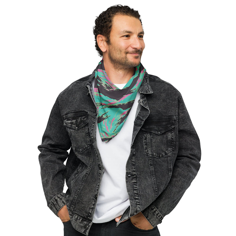 Tiger Stripe Miami CAMO Bandana - Head