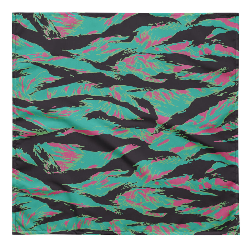Tiger Stripe Miami CAMO Bandana - L - Head