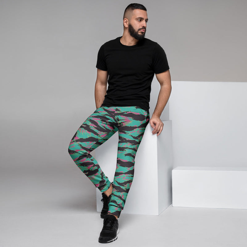 Tiger Stripe Miami CAMO Mens Joggers - Men