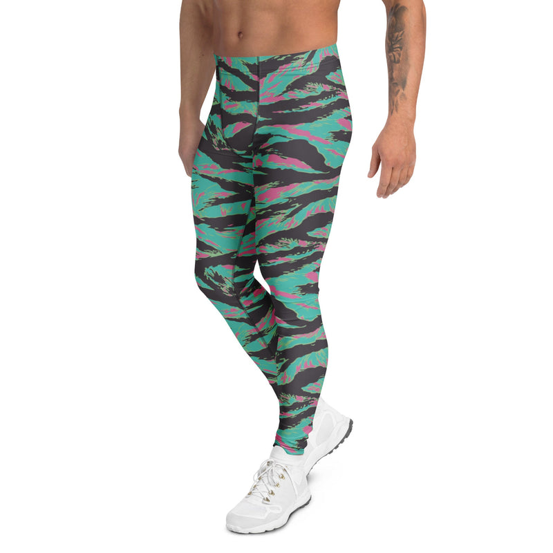 Tiger Stripe Miami CAMO Mens Leggings - Men