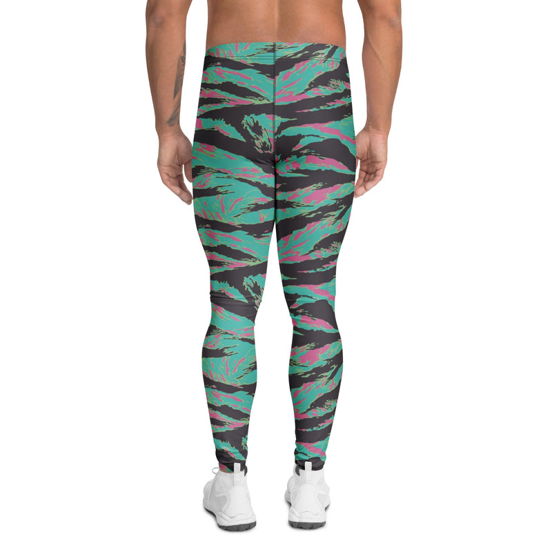 Tiger Stripe Miami CAMO Mens Leggings - Men