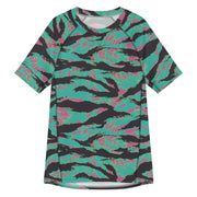 Tiger Stripe Miami CAMO Mens Short-Sleeve Rash Guard - 2XS - SS