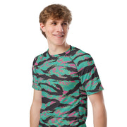 Tiger Stripe Miami CAMO Mens Short-Sleeve Rash Guard - SS