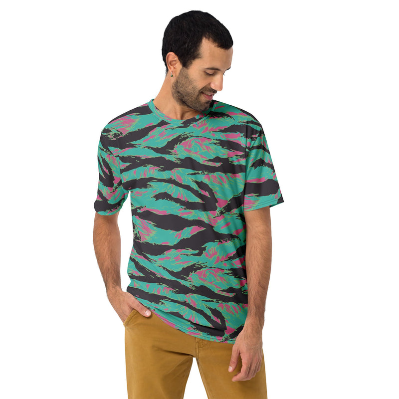Tiger Stripe Miami CAMO Mens T-Shirt - Shirt - Tee