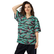 Tiger Stripe Miami CAMO Unisex American Football Jersey
