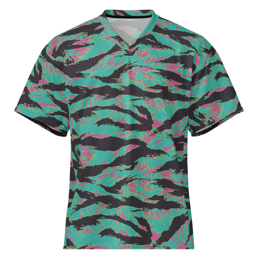 Tiger Stripe Miami CAMO Unisex American Football Jersey
