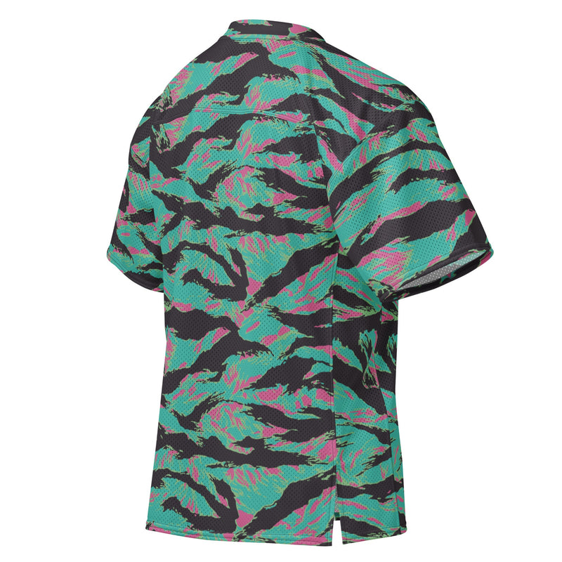 Tiger Stripe Miami CAMO Unisex American Football Jersey
