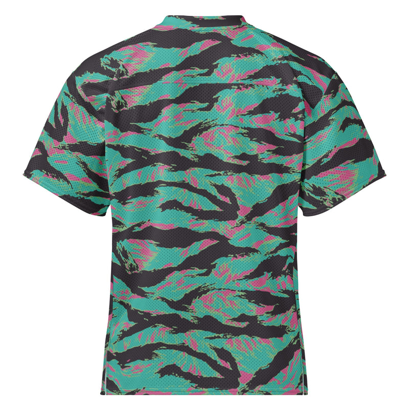 Tiger Stripe Miami CAMO Unisex American Football Jersey