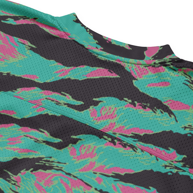 Tiger Stripe Miami CAMO Unisex American Football Jersey